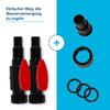 AquaForte 3-Way Valve Y Water Distributor, 20/25 mm, with 2 Ball Valves view 3