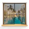 Black Magnetic Insect Screen Curtain 165 x 190 cm view 1