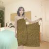 Fukamou Wearable Bath Towel, Microfiber, Soft and Absorbent, 75 x 140 cm view 3