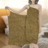 Fukamou Wearable Bath Towel, Microfiber, Soft and Absorbent, 75 x 140 cm view 4