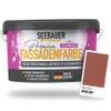 SEEBAUER diy Silicone Resin Exterior Paint Red 2.5 L, No. 318 Rose Hip view 1