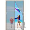 LZHBD Magnetic Insect Screen Door, 195 x 235 cm, Gray, Size L view 1