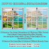 White Magnetic Window Insect Screen, 60 x 80 cm, No Drilling view 3