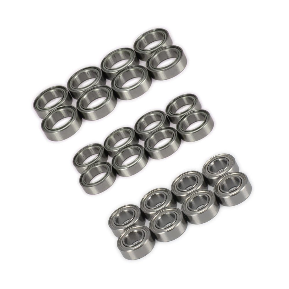 DAGIJIRD 1/18 RC Bearing Set, Upgraded Parts and Accessories for Traxxas LaTrax Teton Truck