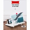 ZLCO 10/12-Inch 3D Desktop Phone Stand and Screen Magnifier, Red, 12-Inch view 4