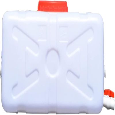 JIESOO 25L Water Tank with Spigot, Portable Thickened Water Container