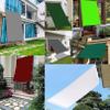 Sun Waterproof Shade Sail 1.8 x 3.4 m, 98% UV Protection, Rust Red view 2