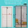 Magnetic Insect Screen Door, 270 x 285 cm, Black view 2