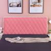 YOPOIY Stretch Polyester Headboard Cover, Solid-Color Slipcover for Full/Queen/King Beds, Dark Yellow, 120 cm/47 in view 2