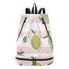linqin Swim and Dance Bag, Waterproof Wet Bag with Tropical Summer Fruit Pattern view 1
