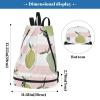 linqin Swim and Dance Bag, Waterproof Wet Bag with Tropical Summer Fruit Pattern view 3