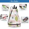 linqin Swim and Dance Bag, Waterproof Wet Bag with Tropical Summer Fruit Pattern view 4