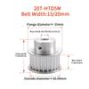 ZHaonan 20-5M Timing Belt Pulley, 20 Teeth, 14 mm Bore, for 20 mm HTD 5M Belt view 3