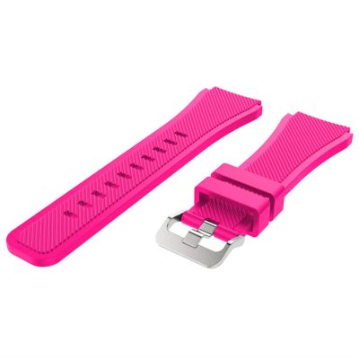 BANDKIT Rubber Band for Huawei GT 2, Samsung Galaxy Watch 3 45 mm, Gear S3 Frontier 22 mm, Xiaomi LS05, 22 mm, Agate