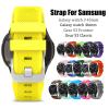 BANDKIT Rubber Band for Huawei GT 2, Samsung Galaxy Watch 3 45 mm, Gear S3 Frontier 22 mm, Xiaomi LS05, 22 mm, Agate view 2