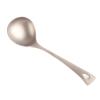 7.9-Inch Titanium Soup Spoon with Long Handle and Large Bowl view 1