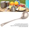 7.9-Inch Titanium Soup Spoon with Long Handle and Large Bowl view 3