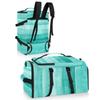 Watermelon Print Sports Duffel Backpack with Shoe Compartment view 2