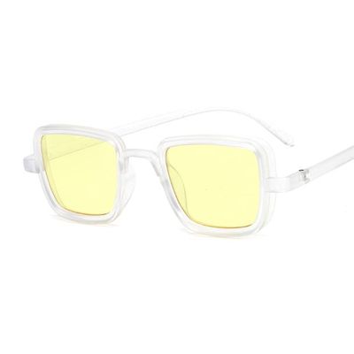 Equirider Square Black Sunglasses for Men and Women