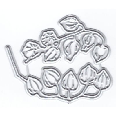 DzIxY Pretty Lantern Leaves Metal Cutting Dies