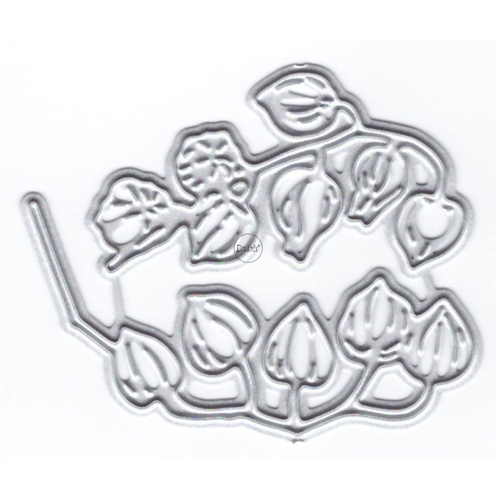 DzIxY Pretty Lantern Leaves Metal Cutting Dies