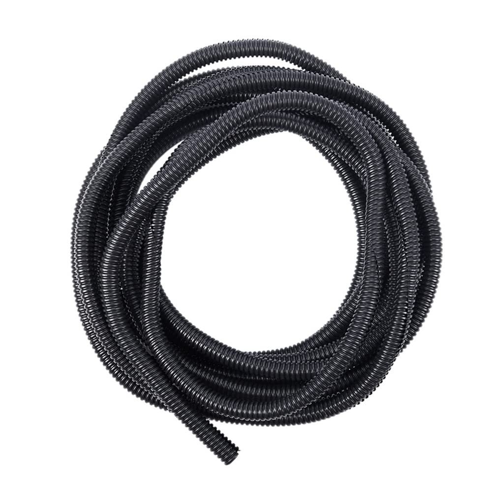 MOCNT Corrugated Split Wire Loom Tubing, Flexible PP Cable Protection Tube for Cars