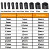 MOCNT Corrugated Split Wire Loom Tubing, Flexible PP Cable Protection Tube for Cars view 2