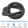 MOCNT Corrugated Split Wire Loom Tubing, Flexible PP Cable Protection Tube for Cars view 4
