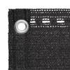 Bussandri Exclusive Balcony Privacy Screen HDPE 75 x 500 cm Anthracite view 4