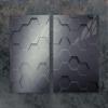 DarHaus 2-Piece Gray Glass Cooktop Cover, 75 x 52 cm view 2