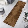 Siunwdiy Brown Abstract Kitchen Runner Rug, Non-Slip, Washable, Customizable, 90 x 340 cm view 3