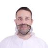 Casiler 100-Pack Disposable Beard Nets, Breathable Black Beard Covers view 4