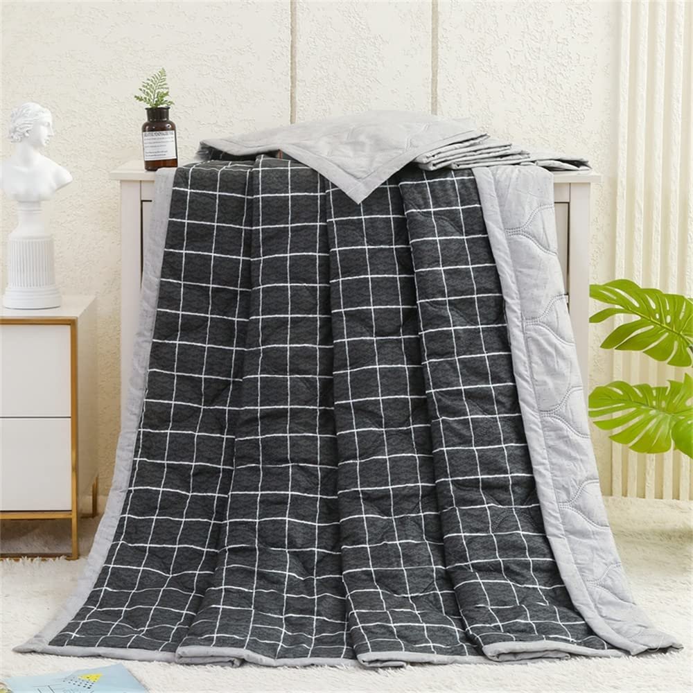 Chickwin Black Microfiber Bedspread, 200 x 230 cm
