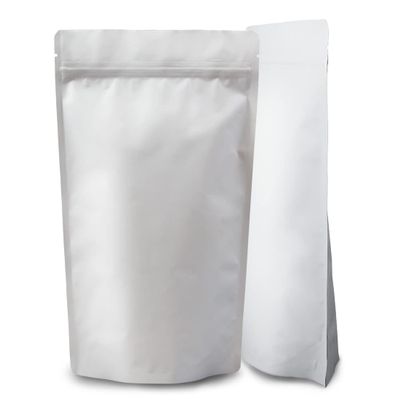Lacers Kraft Paper Stand-Up Pouches with Zip Closure, Aluminum-Free, Resealable