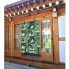 Tropical Banana Palm Leaf Panel Curtains, Room Divider, 34 x 56 in view 2
