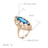 YAHOYA Trend 585 Rose Gold Ring for Women with Natural Horse-Eye Zircon view 2