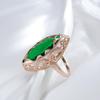 YAHOYA Trend 585 Rose Gold Ring for Women with Natural Horse-Eye Zircon view 3
