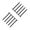 Toddmomy 10-Piece Heavy-Duty Plastic Tent Stakes view 1