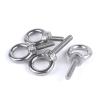1/5 pcs 304 Stainless Steel Eye Bolts, M3–M10, 10–100 mm (5PCS, 25 mm, M4) view 3
