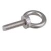 BELLAY 304 Stainless Steel Machine Eye Bolt, M8, 50 mm, 1-Piece view 1