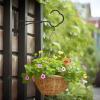 SNAIL GARDEN Plant Hanger Brackets, 2-Pack, 27 cm, Black view 2