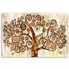 Feeby Wall Art 30 x 20 cm Gustav Klimt Tree of Life Canvas Print view 2