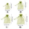 EVANEM 50-Piece Fruit Protection Bags, Garden Netting Bags, Strawberry Bags, Mesh Grape Bags with Drawstrings (White, 9 x 7 cm) view 2