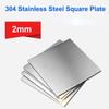 STORKY 2 mm Thick 304 Stainless Steel Polished Plate, 400 x 300 mm, 1 pc view 2