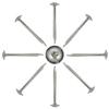 25 Stainless Steel A2 Washer-Head Wood Screws 4.5 x 70 mm view 1