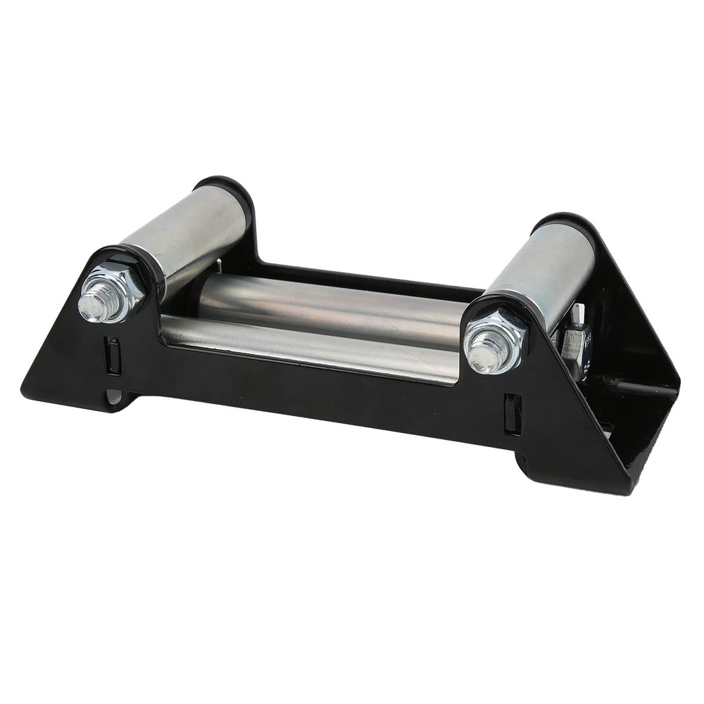 Winch Roller Fairlead for Side-by-Side Vehicles, 152 mm/6 in Hole Spacing