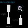 500 Small White Jewelry Price Tags, 26 x 12 mm view 2