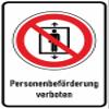 Daged No Passenger Transport Sticker 23 x 16 cm, ISO 7010-P027, T-170 view 1