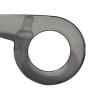 Hellery Bicycle Chain Guard, Durable Lightweight Chain Cover, Silver + Tail Buckle view 4