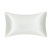 Solid Color Silky Satin Pillowcase, Beige, USA Full (20 x 26 in) view 1